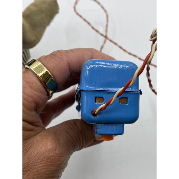 Remote Control Smoking Papa Bear 1950s Marusan Toy Japan Box Battery Operated - Picture 9 of 12